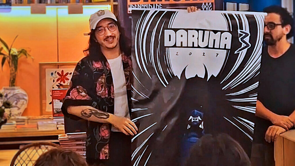 Monge Han prepara lançamento de terceiro volume de “Daruma” para 2027